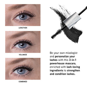 Physicians Formula Lash Mixologist dual formulations offer customizable length and fullness.