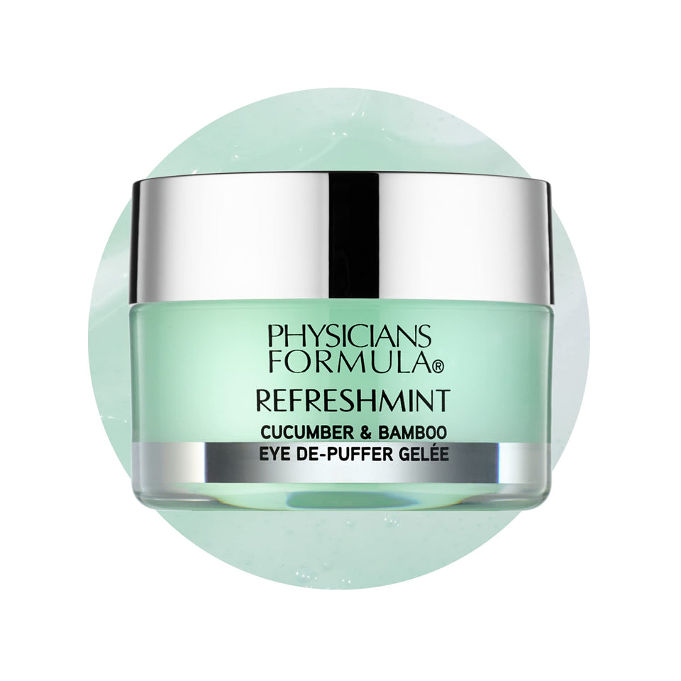 Physicians Formula RefreshMint Eye Gelee rollerball closeup for cooling and de-puffing.