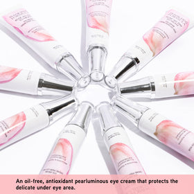 Rose Water soothing under-eye area with Physicians Formula eye cream