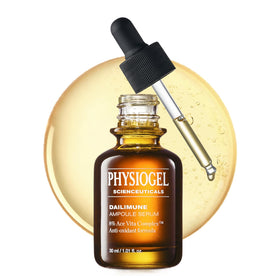 Physiogel Dailimune Ampoule Serum bottle front – lightweight hydration