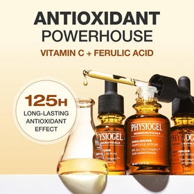 Physiogel Dailimune Ampoule Serum packaging side view, travel-friendly