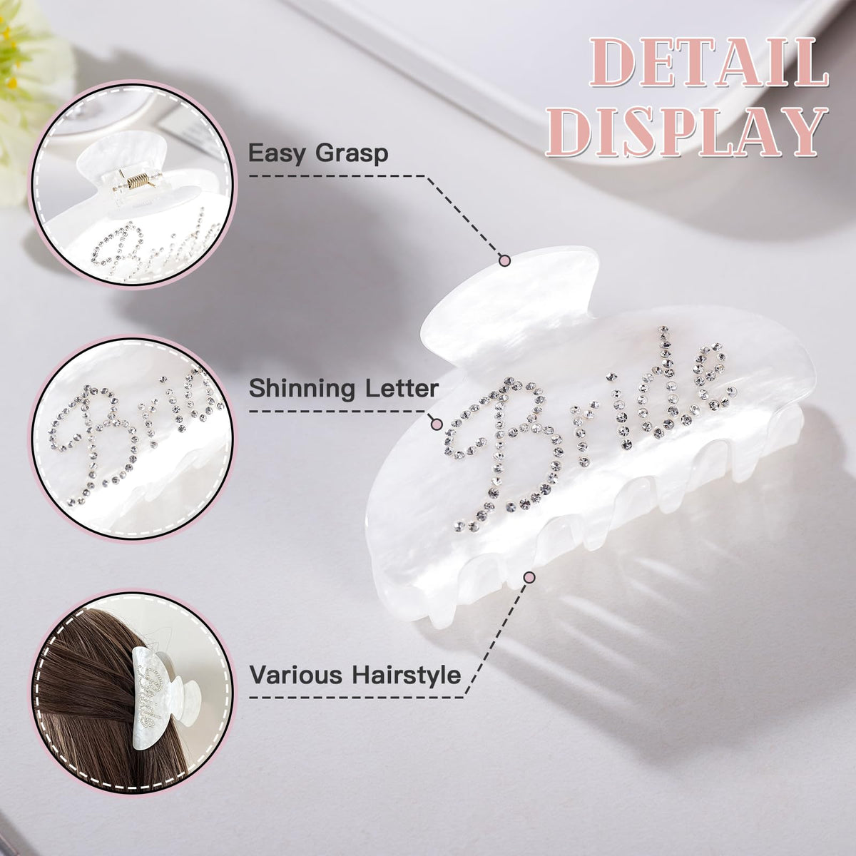 Physkoa bridal slippers are soft and comfy for relaxed moments before the ceremony.