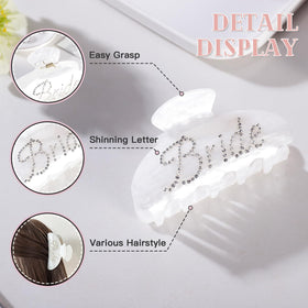 Physkoa bridal slippers are soft and comfy for relaxed moments before the ceremony.