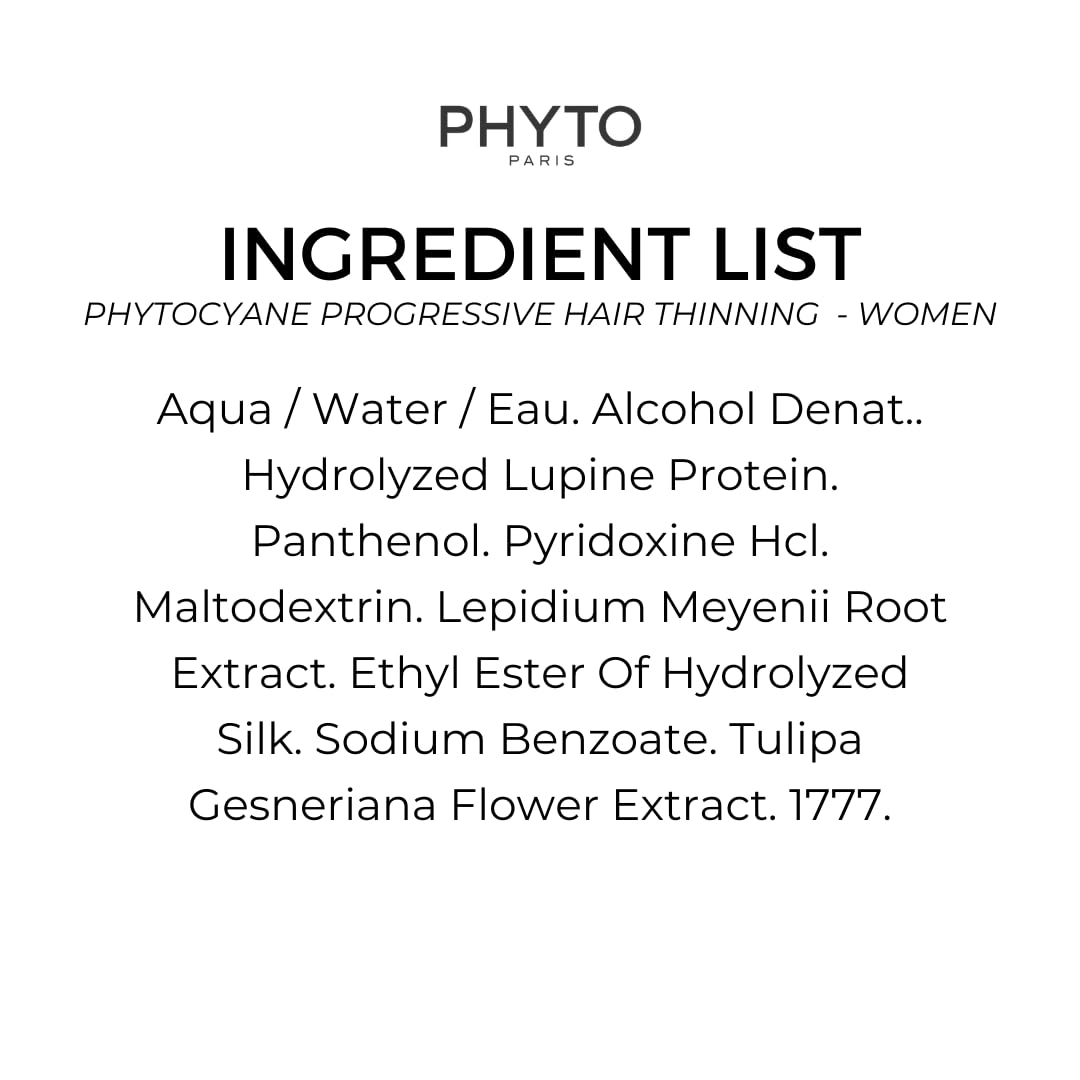 PHYTOCYANE box packaging presents premium at home care.