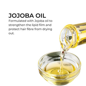 Foamy lather from PHYTO Nourishment Shampoo demonstrates gentle cleansing for dry hair.