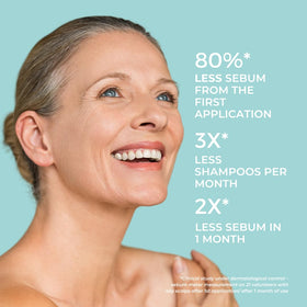 PHYTO Scalp Solutions Shampoo product shot demonstrates immediate refreshing sensation.