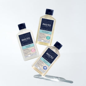 PHYTO Scalp Solutions Shampoo highlights sarcosine action reducing excess sebum and buildup.