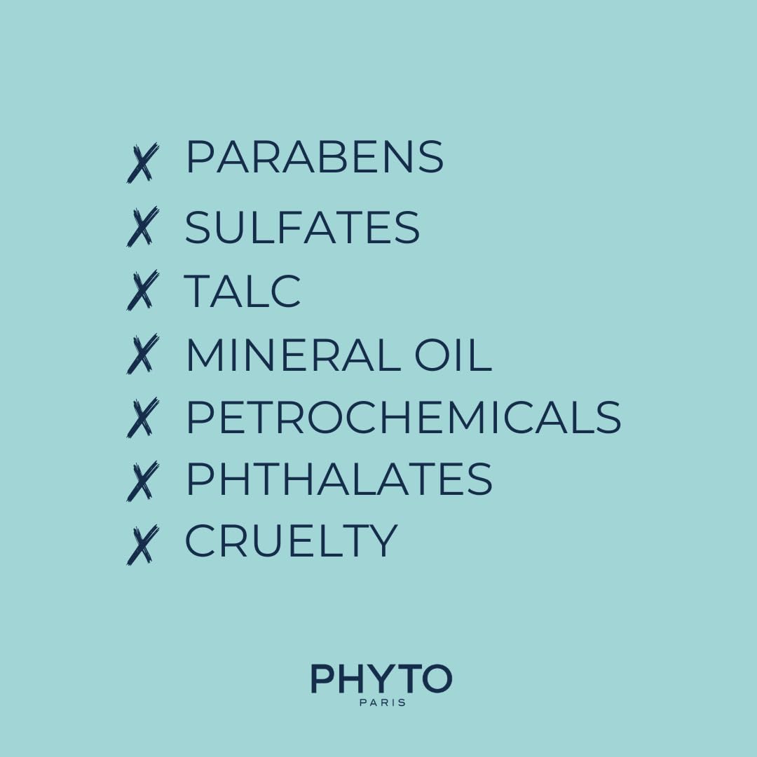 PHYTO Scalp Solutions Shampoo showcases silicone-free formula for healthier-feeling hair.
