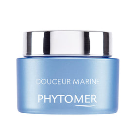 Phytomer Douceur Marine Cream front view showing calming daily moisturizer for red-prone skin.