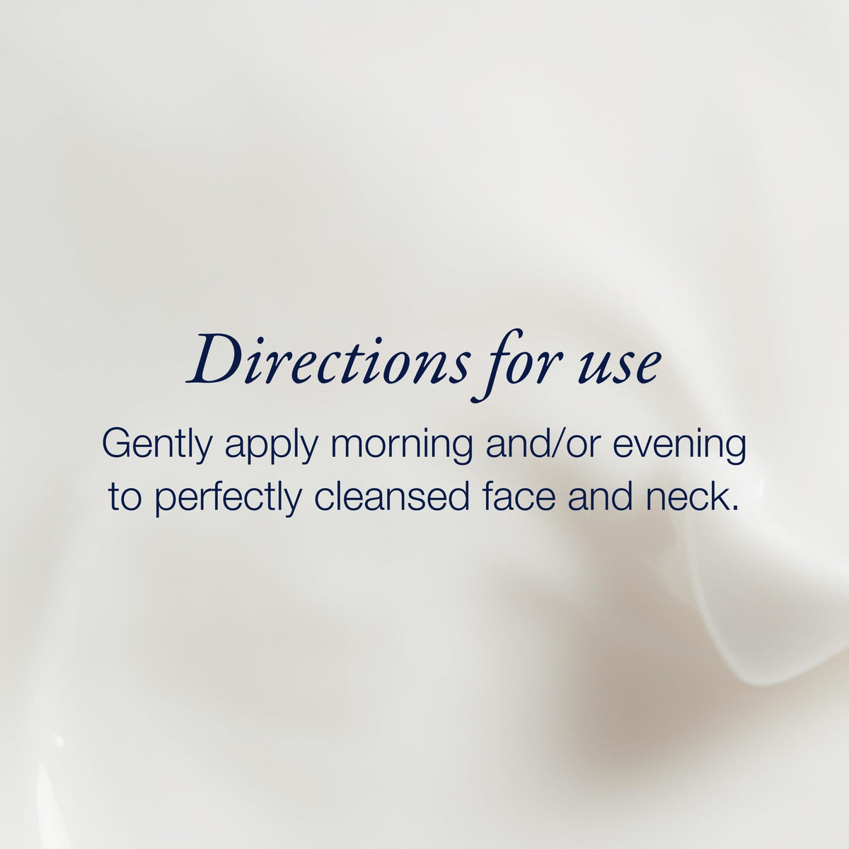 Phytomer Douceur Marine Cream on the neck demonstrating versatile daily use.