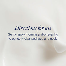 Phytomer Douceur Marine Cream on the neck demonstrating versatile daily use.