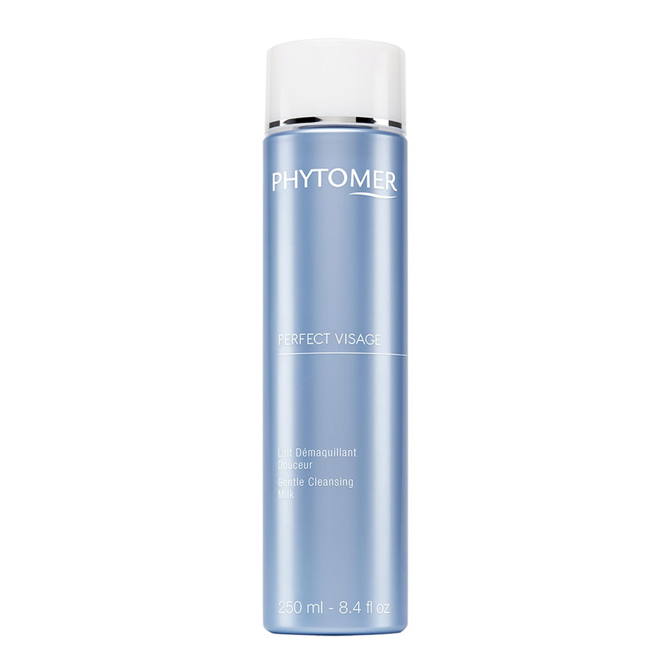 Phytomer Perfect Visage Gentle Cleansing Milk bottle for gentle daily cleansing and makeup removal.