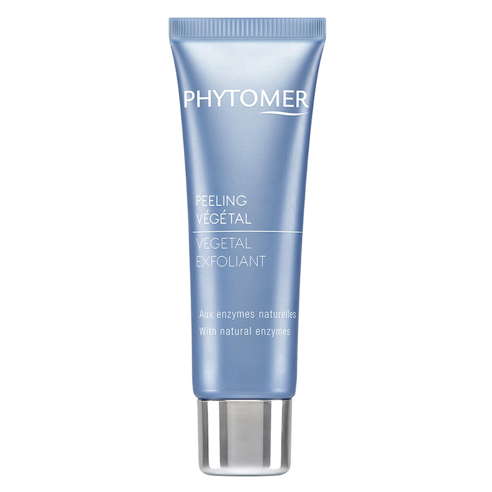 Phytomer Vegetal Exfoliant bottle front, premium cleanser for gentle skin refinement