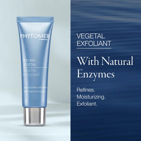 Phytomer Vegetal Exfoliant cream closeup texture showing smooth exfoliation