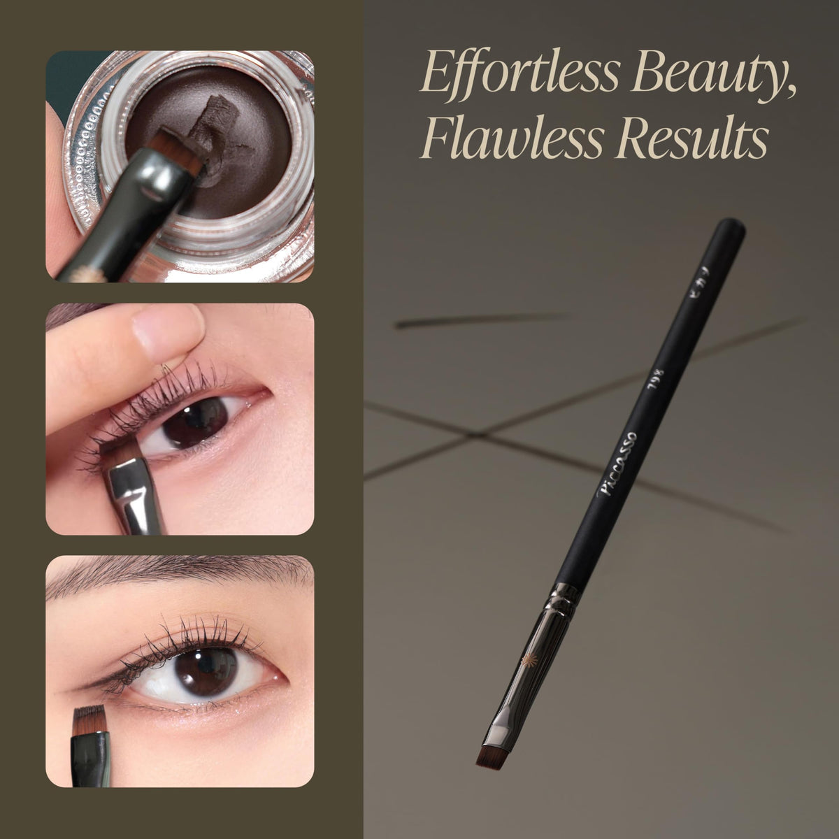 Piccasso multi-function tool suitable for detailed concealer in narrow facial areas.