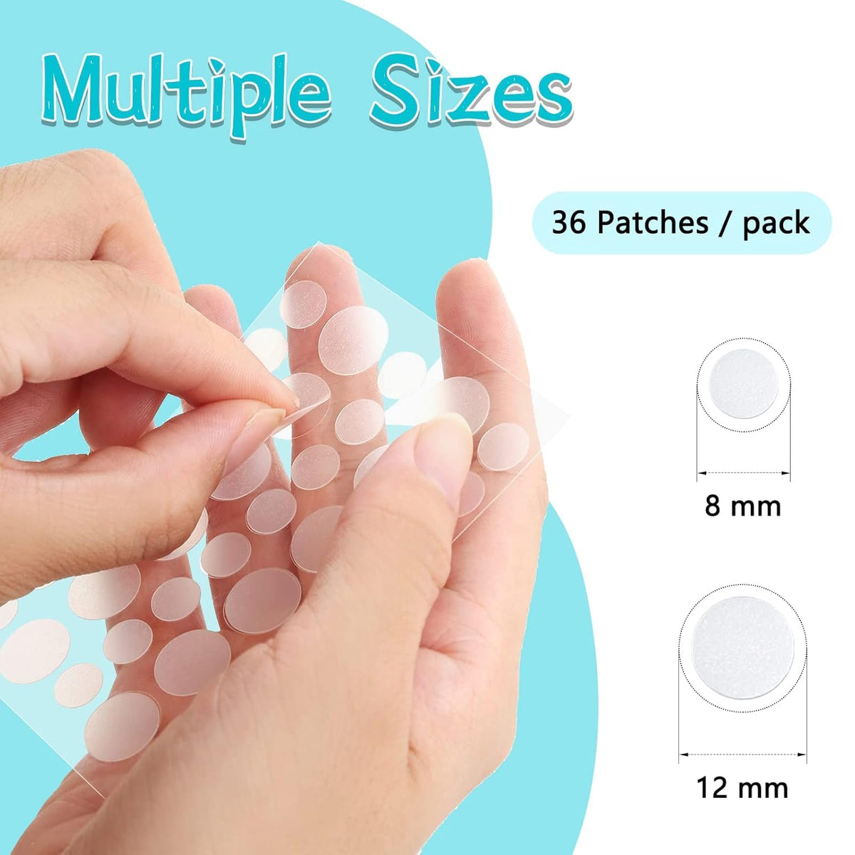 PICcircuit hydrocolloid adhesion close-up shows skin-friendly, breathable patch.