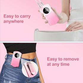 PICKBEAU cordless kit with compact case for home and salon use