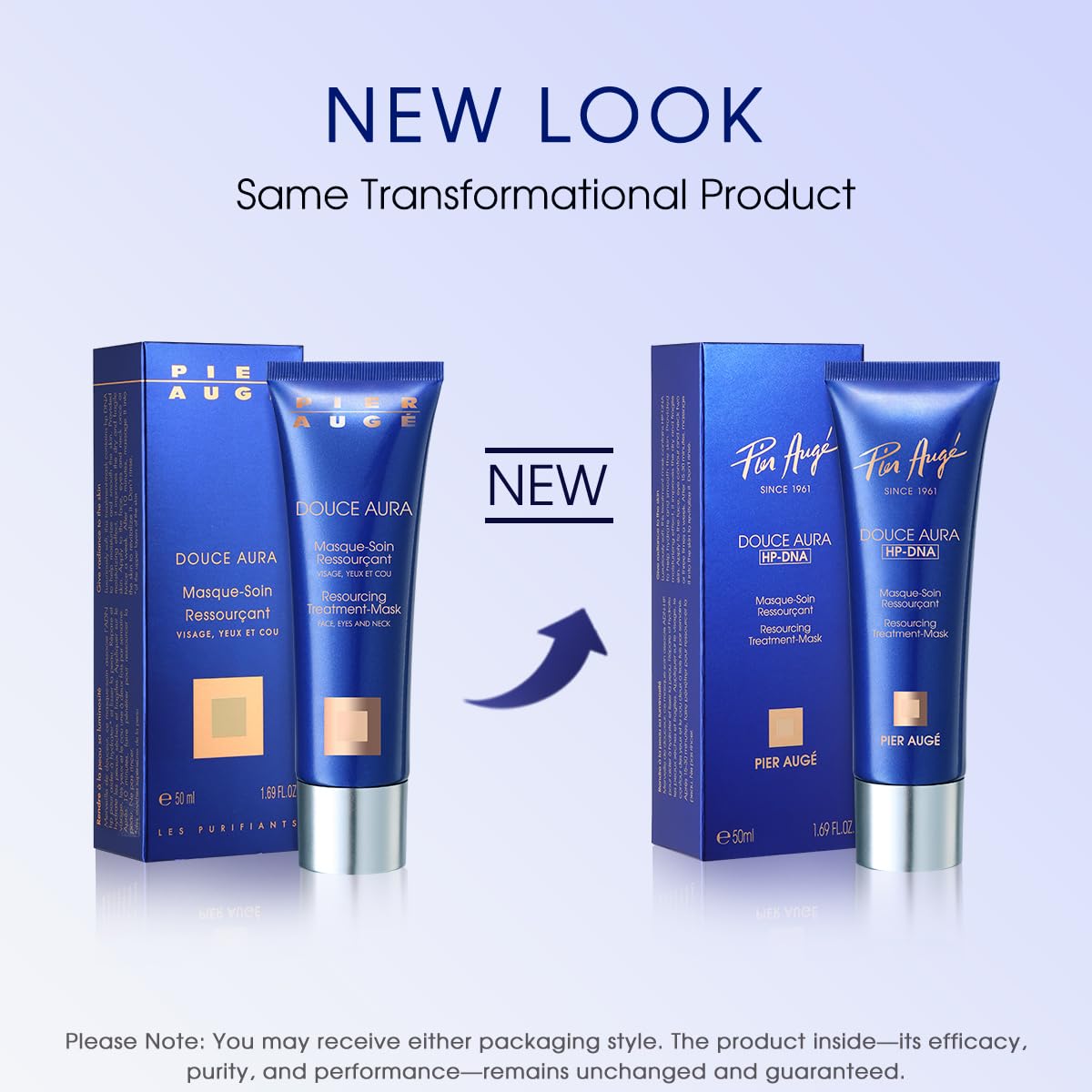 Skin after application shows glowing, comfortable feel without stickiness