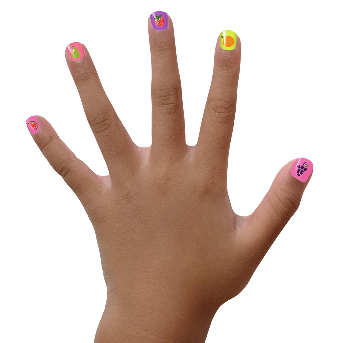 Piggy Paint Cutie Fruity nail art designs for creative play.
