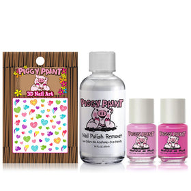 Piggy Paint nail polish remover for children, easy to use