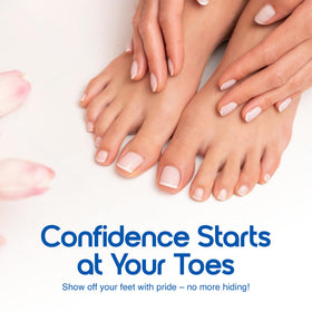 Piggy Paste restoration texture reveals smooth, clearer nail surfaces.