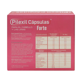Close-up of nails with Pilexil Forte support.