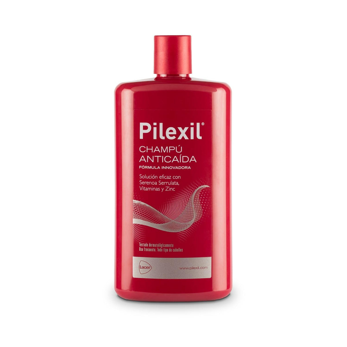 Pilexil Anti-Hair Loss Shampoo bottle showing gentle, residue-free cleansing.