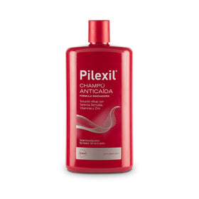Pilexil Anti-Hair Loss Shampoo bottle showing gentle, residue-free cleansing.