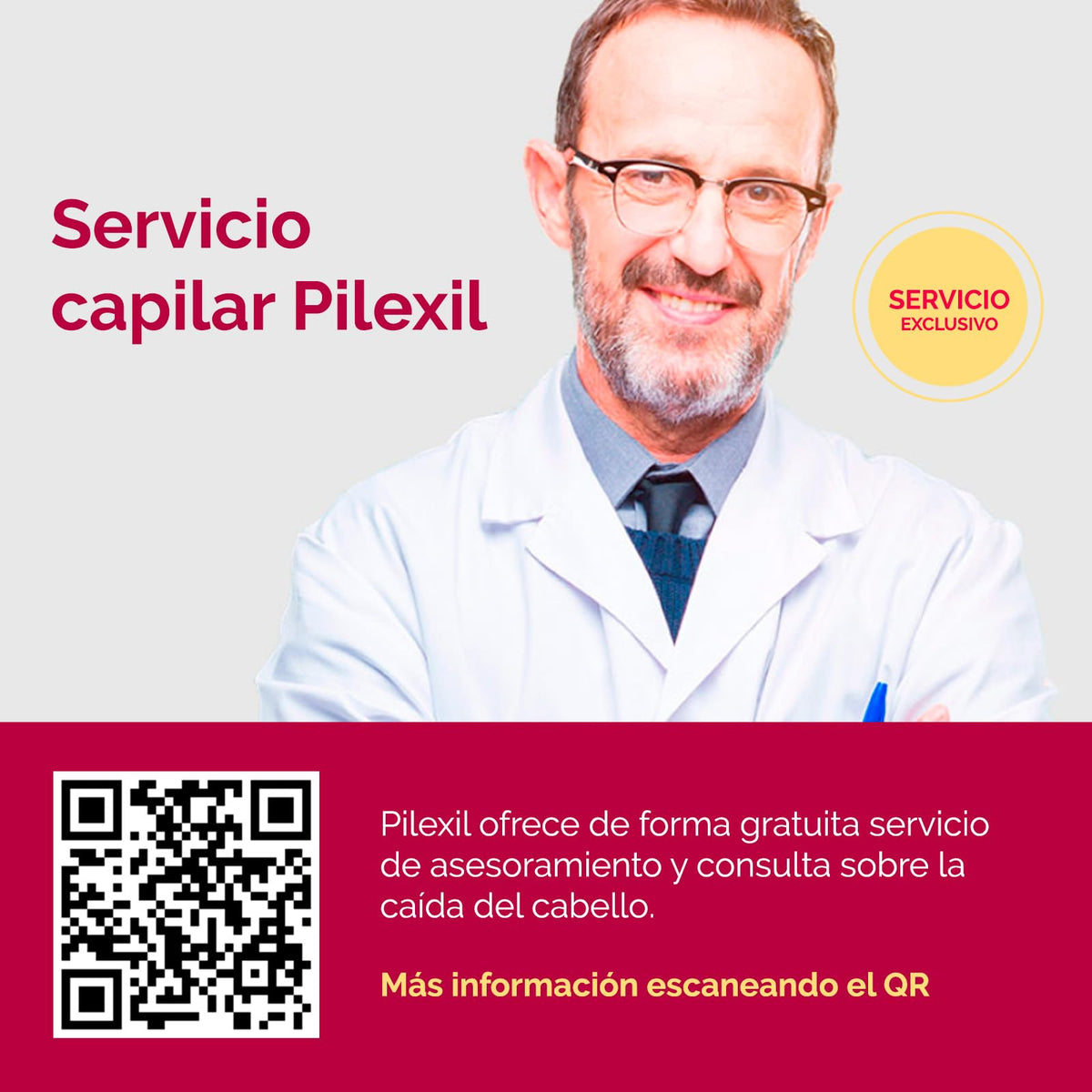 Graphic illustrating zinc benefit for hair fullness and vitality with Pilexil.