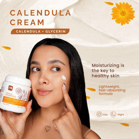 Pili Natural Calendula Repair Cream daily-use moisturizer for sensitive skin.