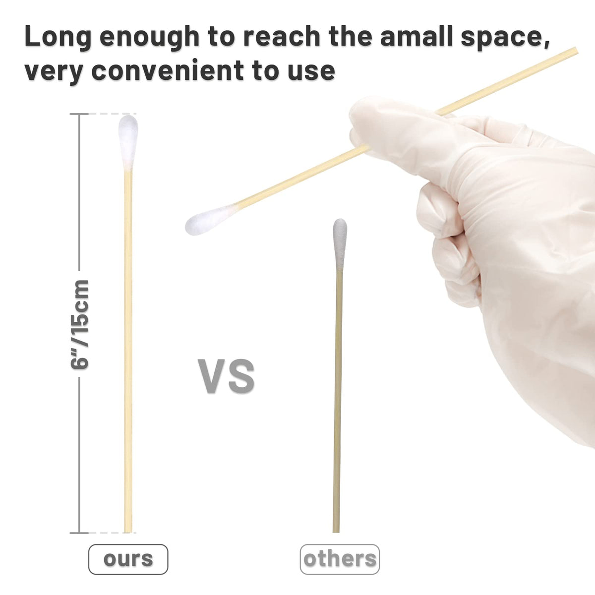 PINGMIC makeup cleanup swabs for precise eyeliner and eyeshadow touch-ups