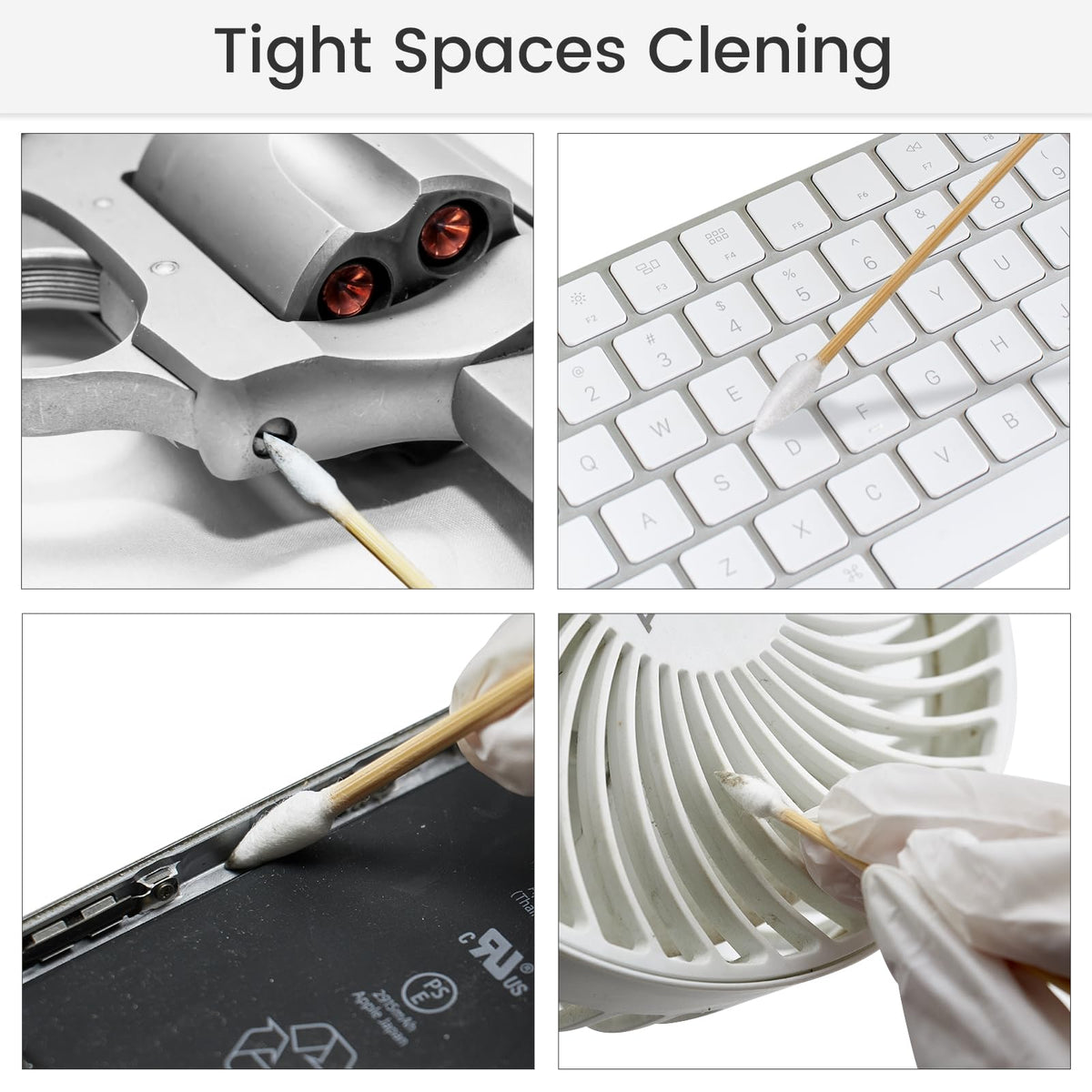 PINGMIC versatile swabs suit makeup, electronics, crafts, and household tasks.