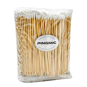 PINGMIC portable resealable bags keep swabs organized while traveling