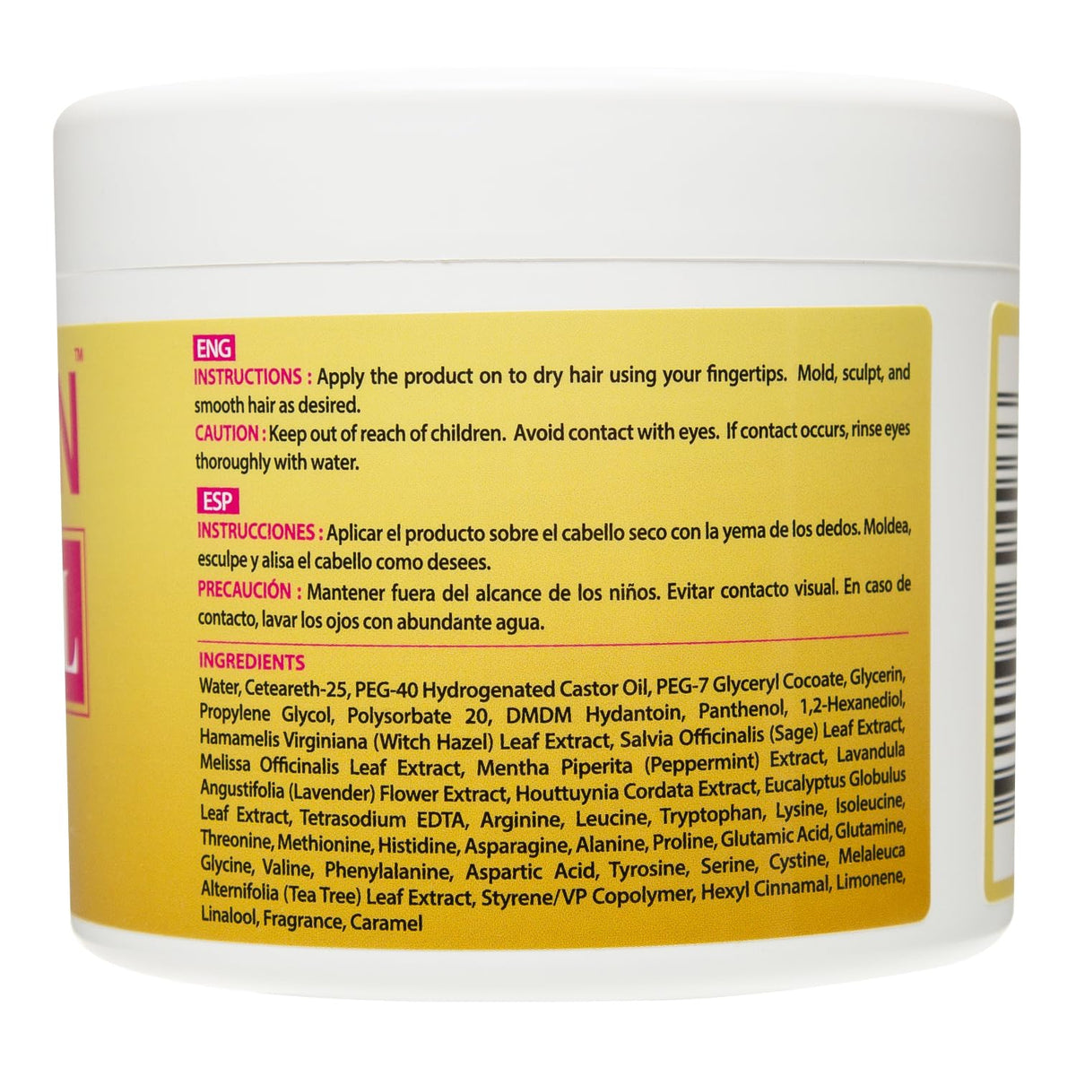 Pink Lemon Braiding Gel on dreadlocks with long-lasting hold.