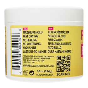 Pink Lemon Braiding Gel displayed on shelf for easy purchase.