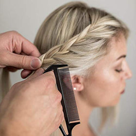Pink Pewter Never Let Go comb ideal for balayage highlighting with precise control.