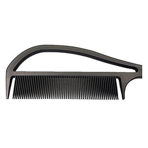 Pink Pewter Never Let Go comb for teasing and back-combing in textured updos.