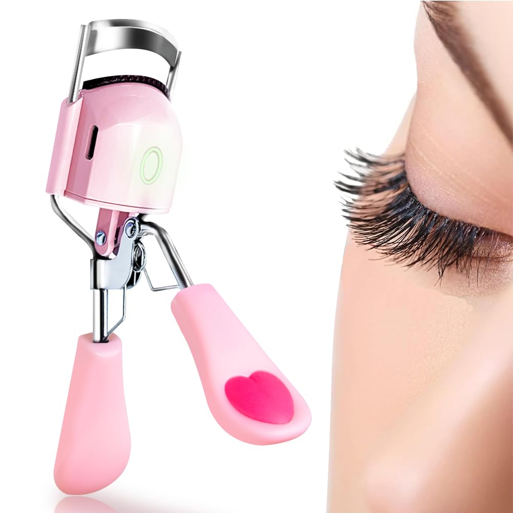Pinkiou patented iron curler creates salon-like curls quickly