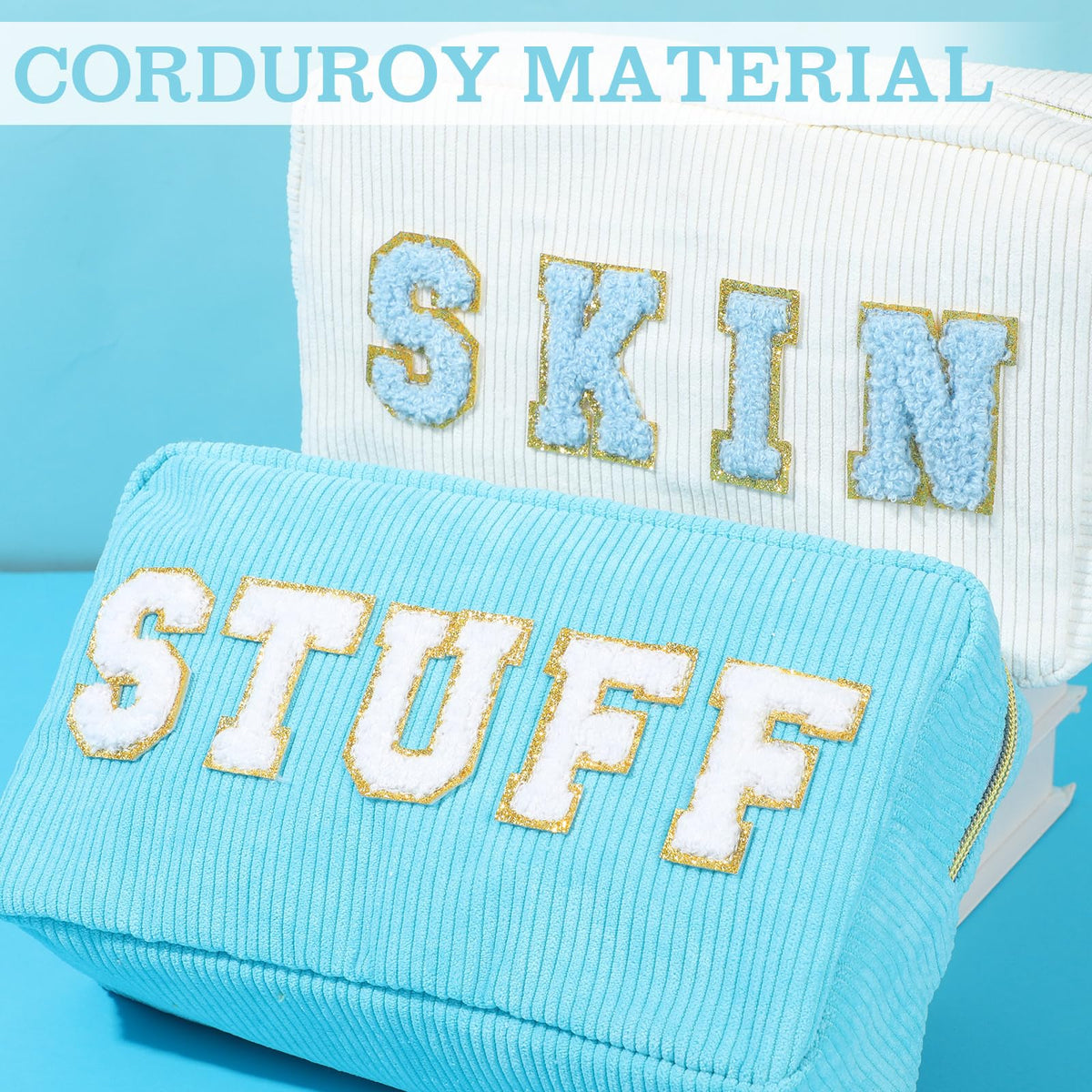 Pinkunn soft washable material and smooth zipper keep contents secure.