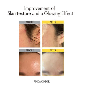 PINKWONDER Jojoba Oil texture close-up reveals a silky finish