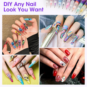 Pintada nails and crafts use for cards and decorations