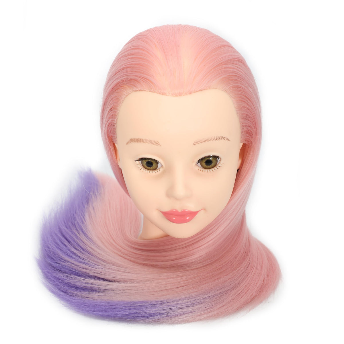 Pinzer mannequin head illustrating parting and sectioning techniques