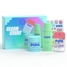Pipa Clean Start foam cleanser for gentle tween cleansing.