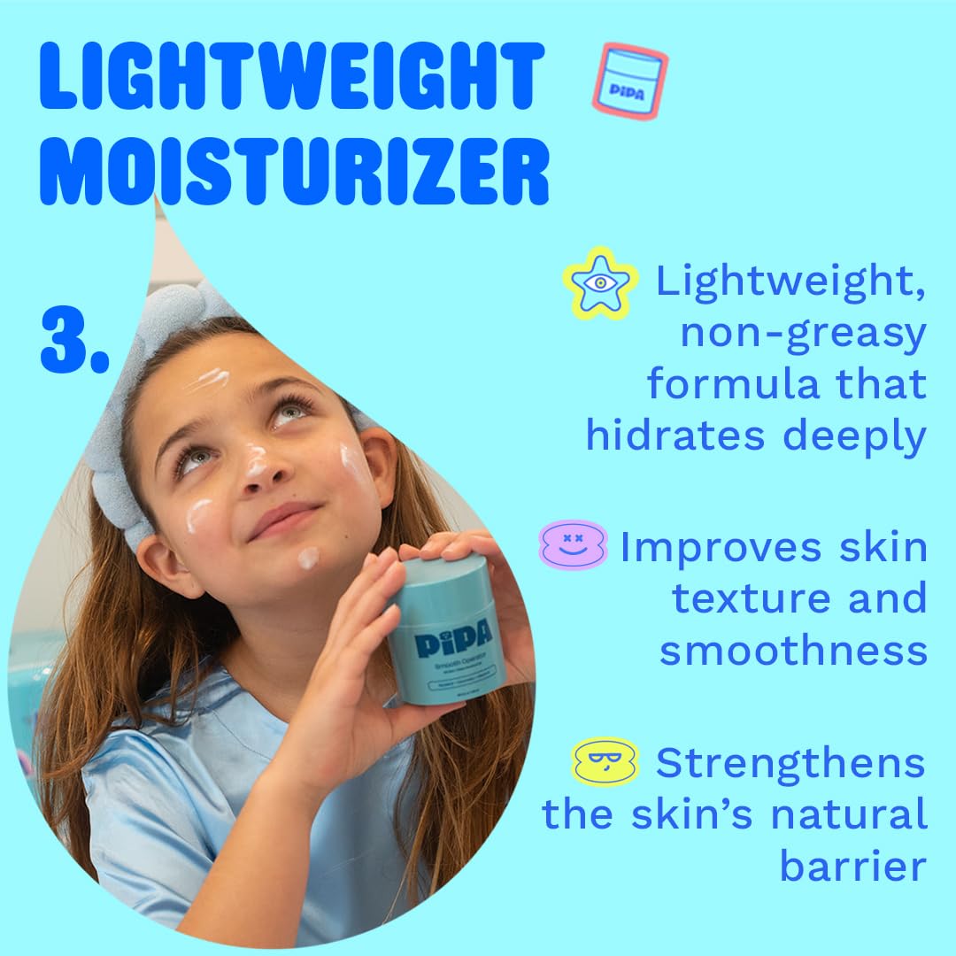 Pipa Clean Start tween skincare routine setup for easy mornings.