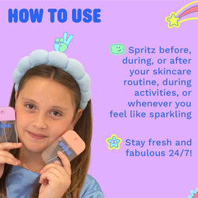Pipa Glow Go packaging-box, clean design for kids' skincare.