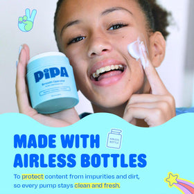 Pipa Smooth Operator bottle graphic highlights barrier-supporting ceramides.