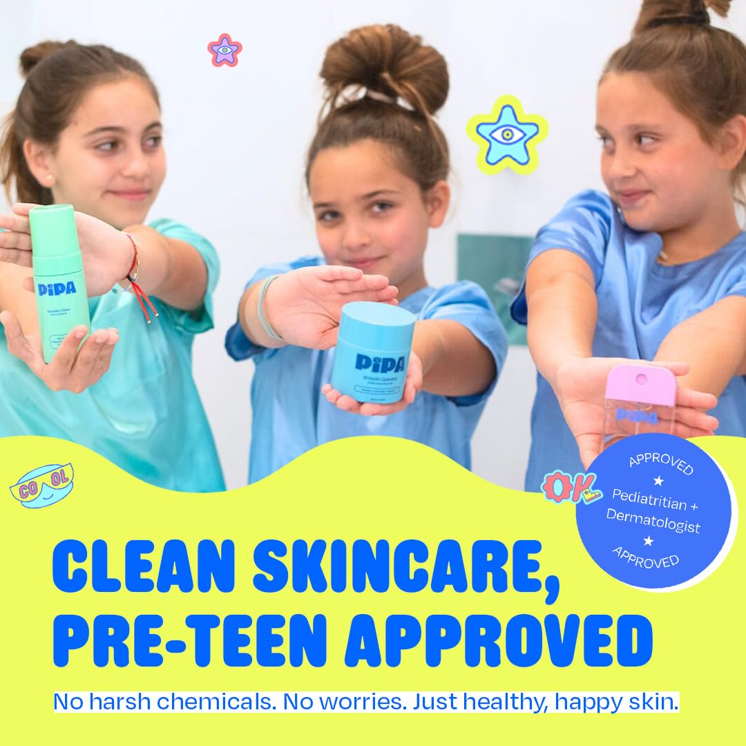 Pipa Sun-Sational kid tween friendly sunscreen for family summers.
