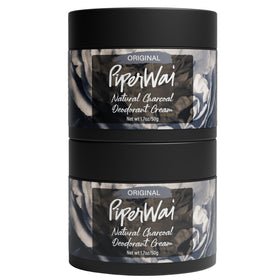 PiperWai natural deodorant cream jar with creamy, aluminum-free protection for everyday use.