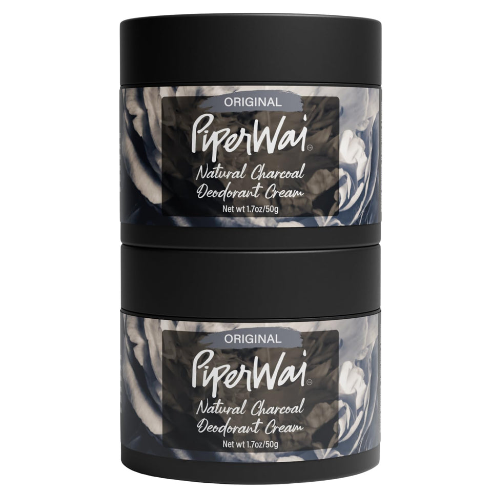 PiperWai natural deodorant cream jar with creamy, aluminum-free protection for everyday use.