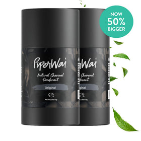 Underarm application with PiperWai demonstrates smooth, clear finish